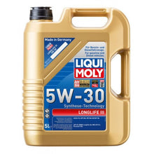 Load image into Gallery viewer, LIQUI LONGLIFE III 長效合成機油 5W30 5L｜LIQUI MOLY 力魔 LONGLIFE III 長效合成機油 5W30 5L