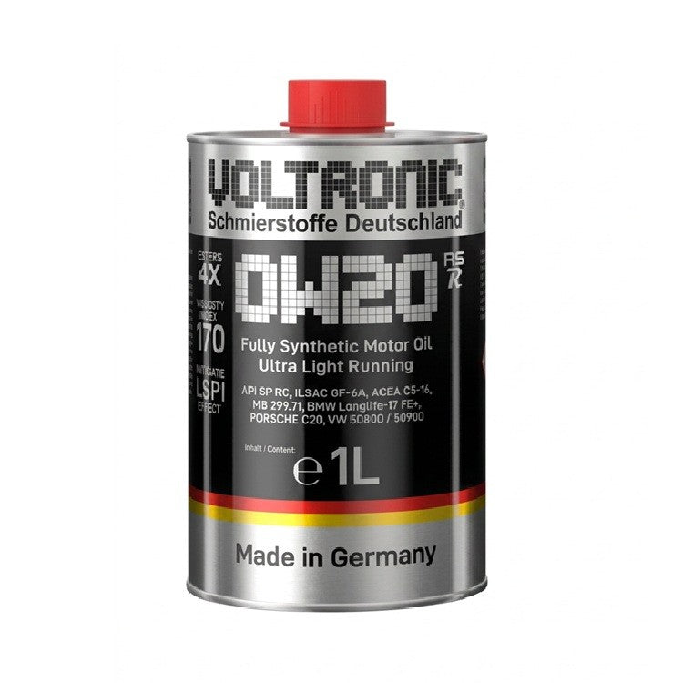 VOLTRONIC 車用潤滑油 0W20RS 1L