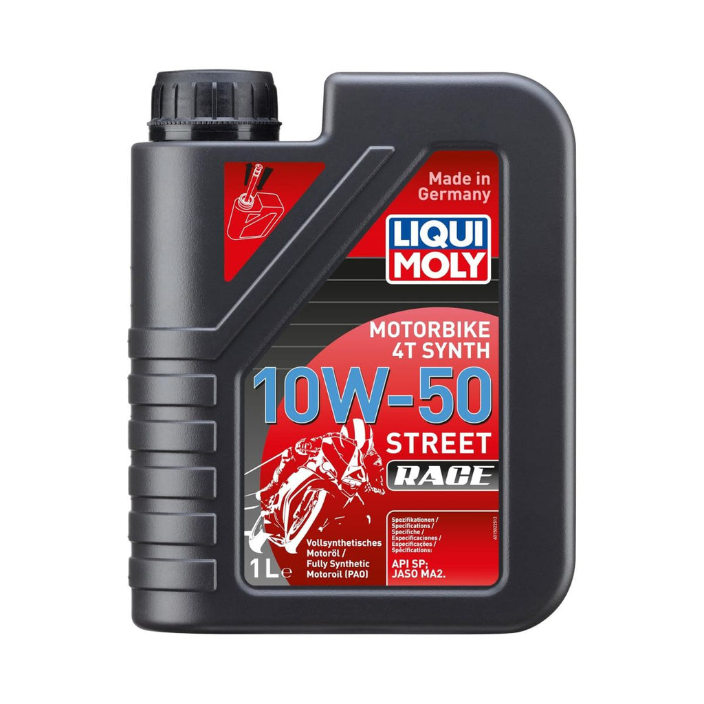 LIQUI MOLY MOTORBIKE 4T SYNTH 10W50 STREET RACE 全合成競技型摩托車機油 1L