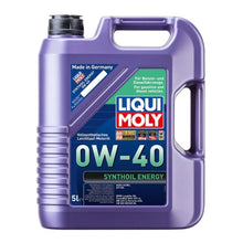 Load image into Gallery viewer, LIQUI SYNTHOIL ENERGY 高科技全合成機油 0W40 5L｜LIQUI MOLY 力魔 SYNTHOIL ENERGY 高科技全合成機油 0W40 5L