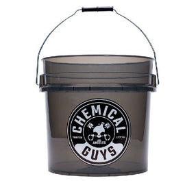 CHEMICAL Heavy Duty Ultra Clear Detailing Bucket, 4.25 Gal, Smoked Obsidian Black｜黑色洗車桶【工具】