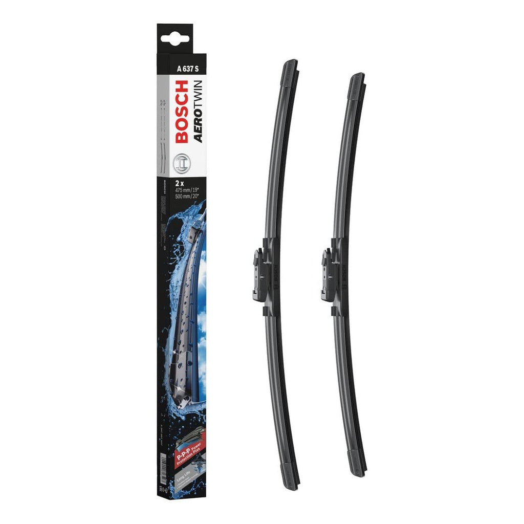 Bosch 3 397 007 637 (A637S) AeroTwin   ( )｜Bosch 3 397 007 637 (A637S) AeroTwin 前水撥 (一對)