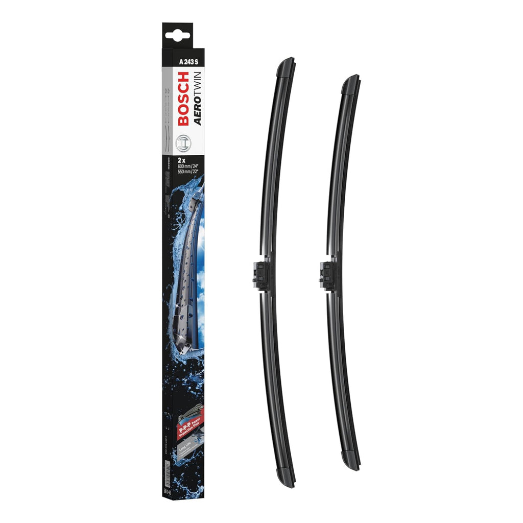 Bosch 3 397 014 243 (A243S) AeroTwin   ( )｜Bosch 3 397 014 243 (A243S) AeroTwin 前水撥 (一對)