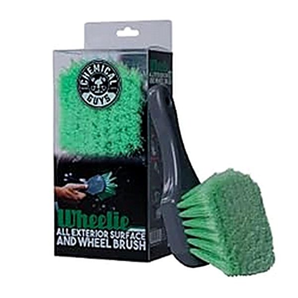 CHEMICAL Wheelie All Exterior Surface And Wheel Brush｜綠色短柄輪轂刷【工具】