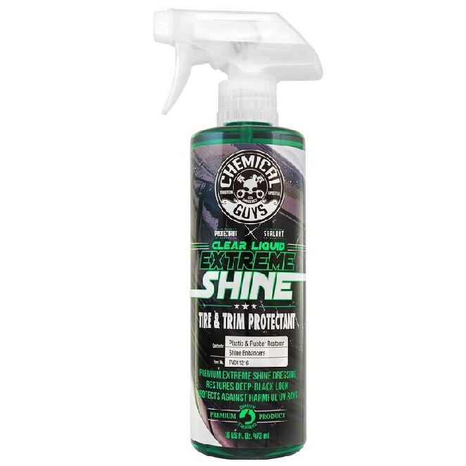 CHEMICAL Clear Liquid Extreme Tire Shine｜塑料輪胎封體劑【輪胎輪轂發動機艙清潔養護】