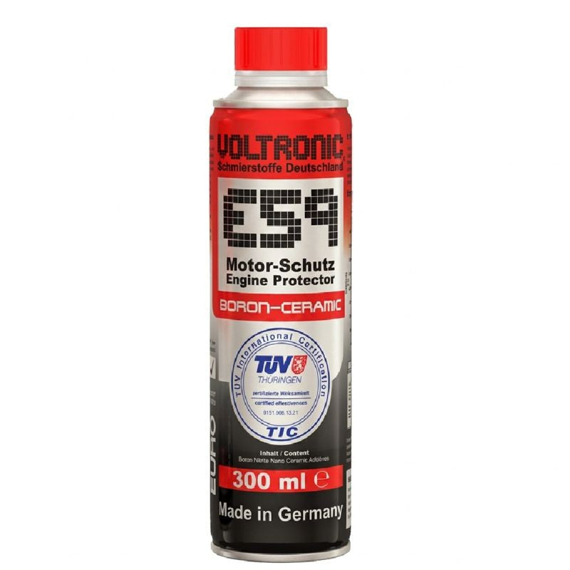 VOLTRONIC 添加劑 E59 BORON CERAMIC RACING ADDITIVE 賽車級納米陶瓷引擎保護劑 300ML