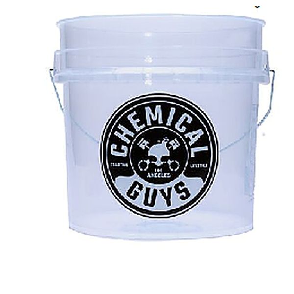 CHEMICAL Heavy Duty Ultra Clear Detailing Bucket, 4.25 Gal｜透明洗車桶【工具】