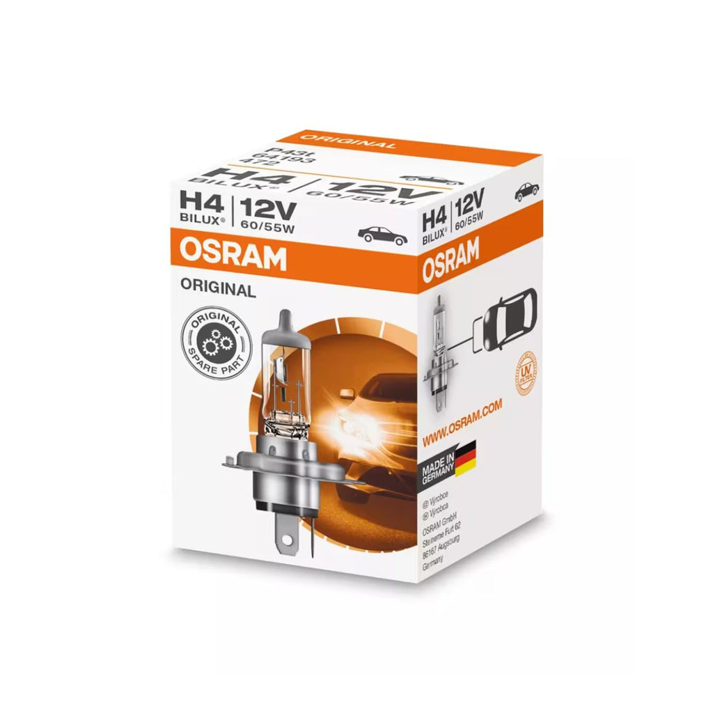 OSRAM Original Line H4 鹵素大燈燈膽 (單隻)【Original Line】