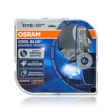 Load image into Gallery viewer, OSRAM XENARC Cool Blue Advance D1S Xenon 頭燈燈膽 6000K (一對)【XENARC Cool Blue Advance】