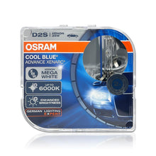 Load image into Gallery viewer, OSRAM XENARC Cool Blue Advance D2S Xenon 頭燈燈膽 6000K (一對)【XENARC Cool Blue Advance】