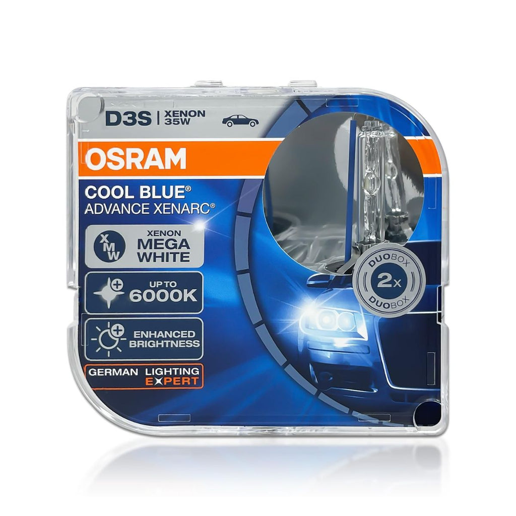 OSRAM XENARC Cool Blue Advance D3S Xenon 頭燈燈膽 6000K (一對)【XENARC Cool Blue Advance】