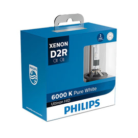 Philips Ultinon HID D2R Xenon 頭燈燈膽 6000K (一對)【Ultinon HID】