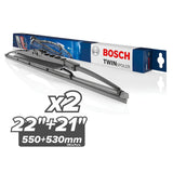 Bosch Twin Spoiler   Porsche 911 996   (9/1997 - 9/2005) ( )｜Bosch Twin Spoiler 前水撥適用於 Porsche 911 996 右軚款 (9/1997 - 9/2005) (一對)