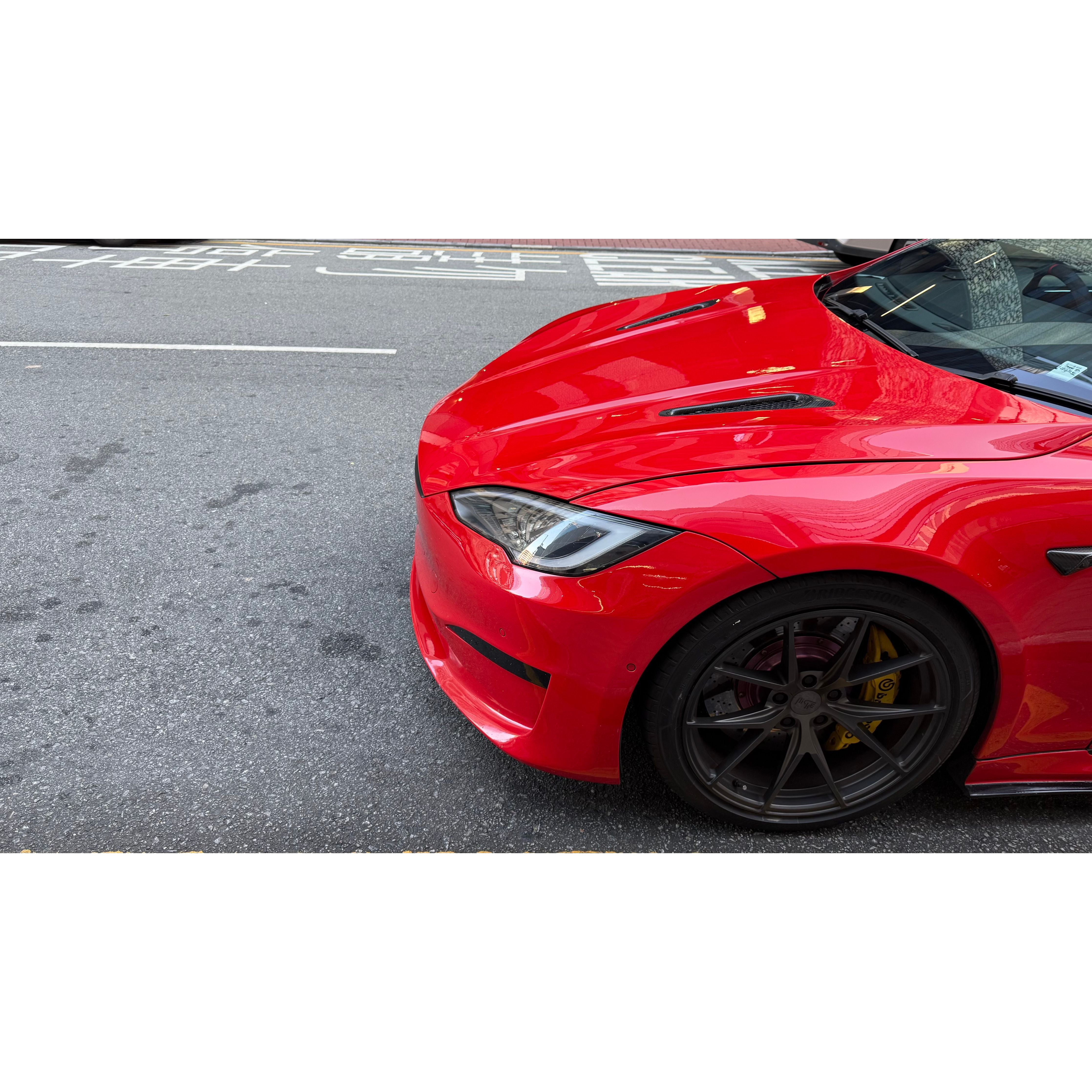 (租車服務) TESLA MODEL S 70D (RED)