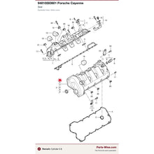 Load image into Gallery viewer, Porsche Engine Valve Cover Gasket Kit - Reinz/Elring 711192200KT1