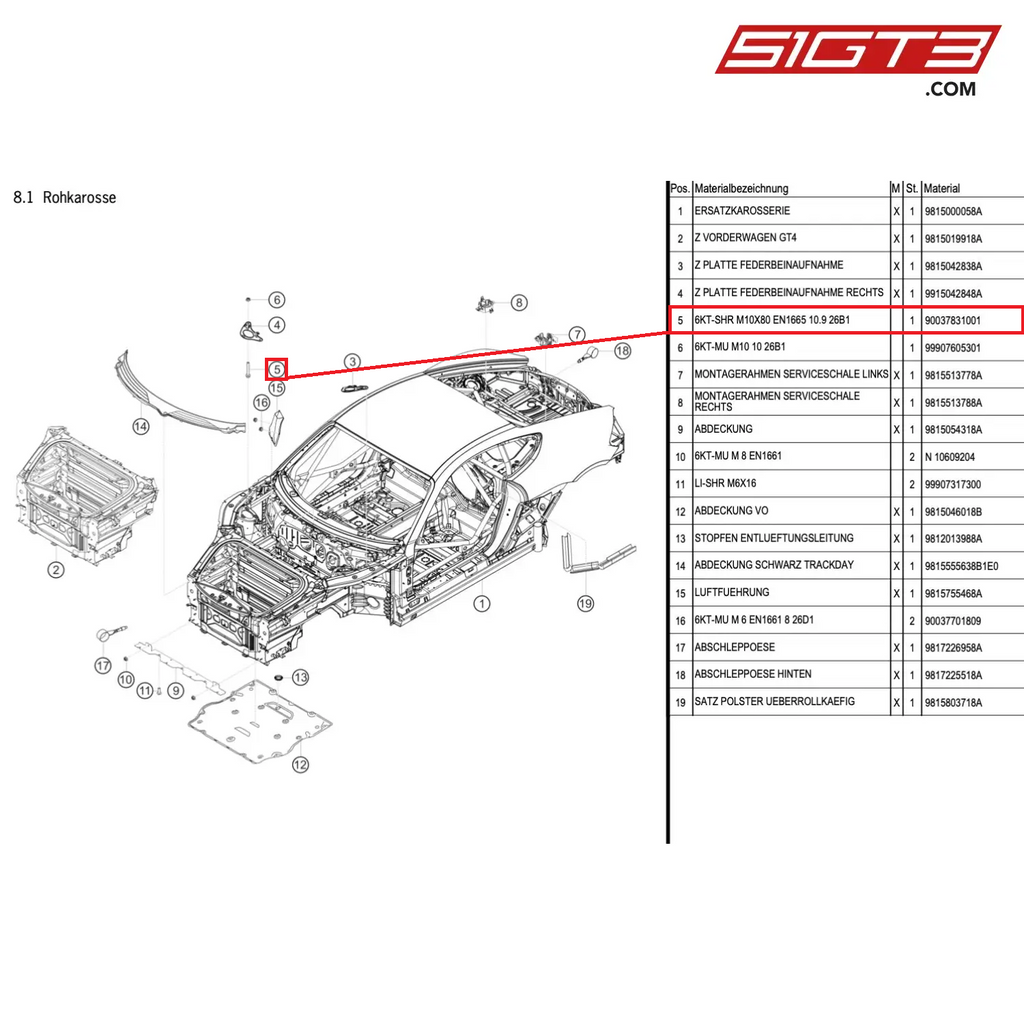 Porsche Engine Mount Kit - Bapmic 970ENGMTKT