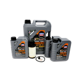 Porsche Engine Oil Change Kit (5W-30) - Liqui Moly 971OILKT2