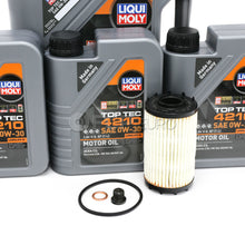 Load image into Gallery viewer, Porsche Engine Oil Change Kit (0W-30) - Liqui Moly 971OILKT4