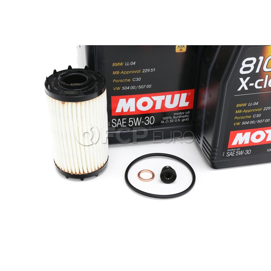 Porsche Engine Oil Change Kit (5W-30) - Motul 9A719840500KT1