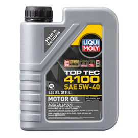 5W40 TOP TEC 4100 Engine Oil (1 Liter) - Liqui Moly LM2329