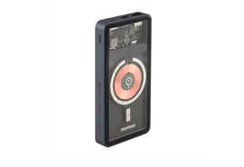 Q.Mag Power+ 透明磁吸無線充電尿袋流動電源 10000mAh IP100MFIE