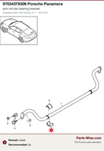 Load image into Gallery viewer, Porsche Stabilizer Bar Bushing - OE Supplier 906268