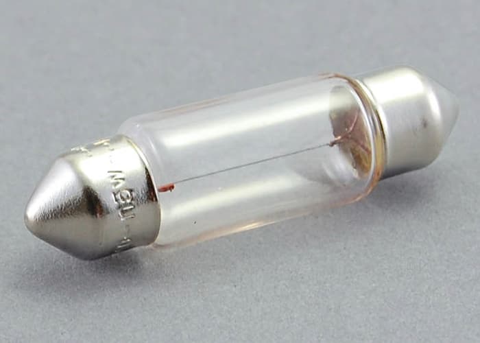 BMW Porsche License Plate Light Bulb - Osram/Sylvania 6418