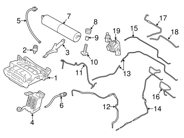 Porsche Suspension Ride Height Sensor - Arnott Industries 97034302203