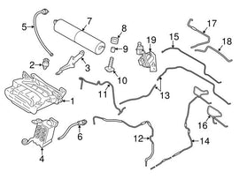 Porsche Suspension Ride Height Sensor - Arnott Industries 97034302203