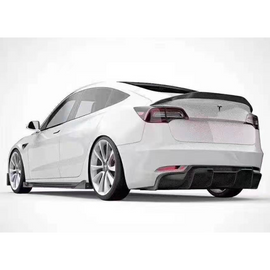 全新頭唇包圍（特斯拉 Model 3 專用）- 碳纖部件