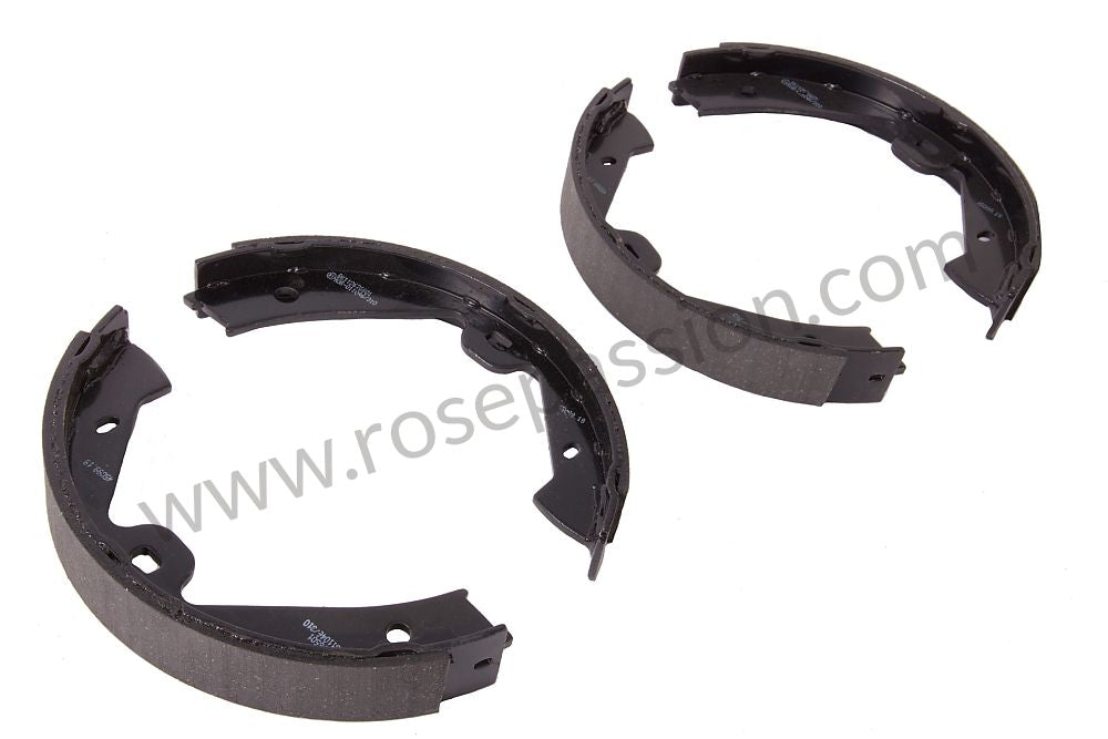 Porsche Parking Brake Shoe Set - TRW GS8776