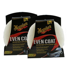 Load image into Gallery viewer, MEGUIARS Even Coat 5" Microfiber Applicator Pads (2 Pack)｜超細纖維塗抹墊(2個裝)