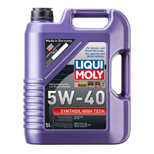 Load image into Gallery viewer, LIQUI SYNTHOIL HIGH TECH 高科技全合成機油 5W40 5L｜LIQUI MOLY 力魔 SYNTHOIL HIGH TECH 高科技全合成機油 5W40 5L