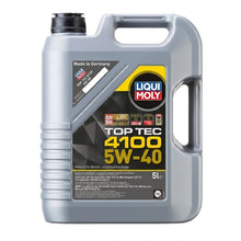 Load image into Gallery viewer, LIQUI TOP TEC 4100 C3認證 頂級科技機油 5W40 5L｜LIQUI MOLY 力魔 TOP TEC 4100 C3認證 頂級科技機油 5W40 5L