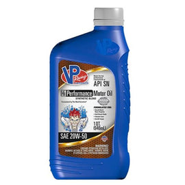 VP Synthetic Blend 20W-50 HI-PERF Motor Oil｜賽用機油三元專用【Hi-Performance Motor Oils】
