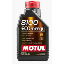Load image into Gallery viewer, MOTUL 8100 ECO-NERGY｜全合成機油【5W-30】
