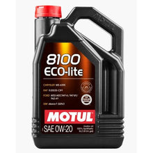 Load image into Gallery viewer, MOTUL 8100 ECO-LITE｜全合成汽車發動機潤滑油汽機油【0W-20】