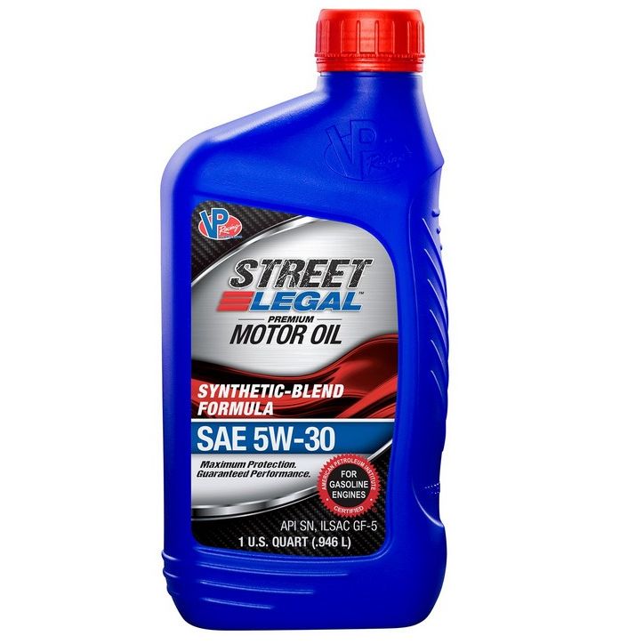 VP GF-5 Street Legal Synthetic-Blend Formula Lubricant 5W-30｜技術合成機油【Synthetic-Blend Formula 技術合成機油】