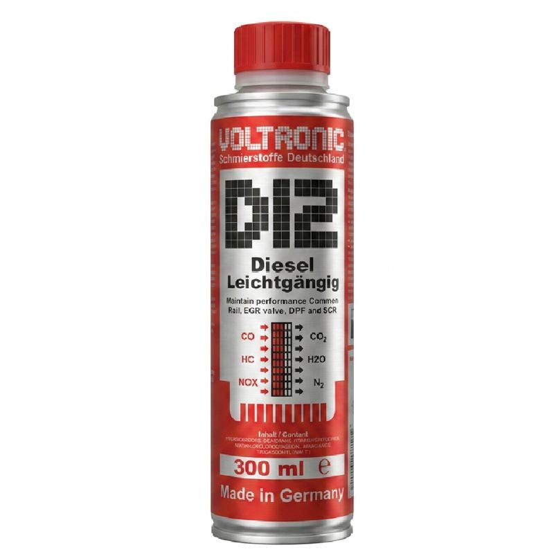 VOLTRONIC 添加劑 D12 DIESEL LEICHTGÄNGIG 柴油系統除碳劑 300ML