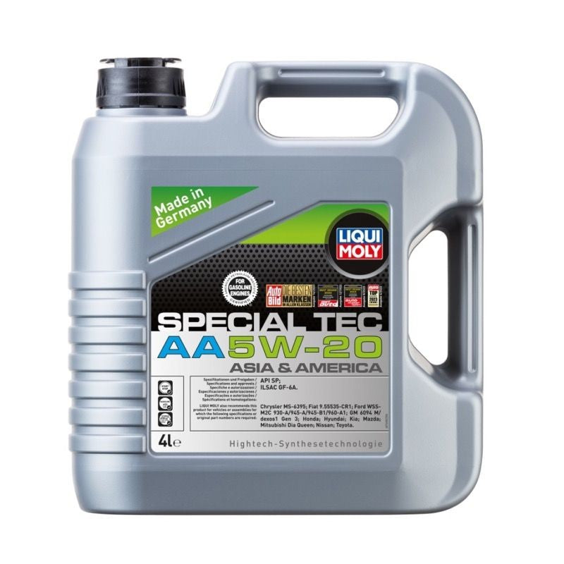 LIQUI SPECIAL TEC AA 高科技合成機油 特殊科技 5W20 4L｜LIQUI MOLY 力魔 SPECIAL TEC AA 高科技合成機油 特殊科技 5W20 4L