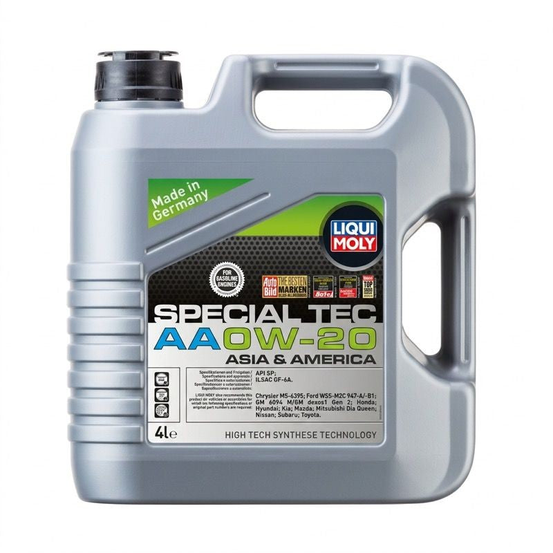 LIQUI SPECIAL TEC AA 高科技合成機油 特殊科技 0W20 4L｜LIQUI MOLY 力魔 SPECIAL TEC AA 高科技合成機油 特殊科技 0W20 4L