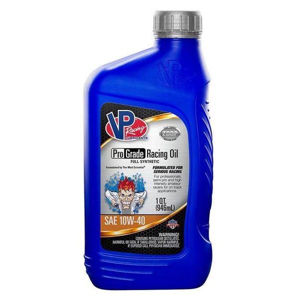 VP Synthetic SAE 10W-40 Pro Grade Racing Oil｜賽用機油直通專用【Professional Grade Racing】