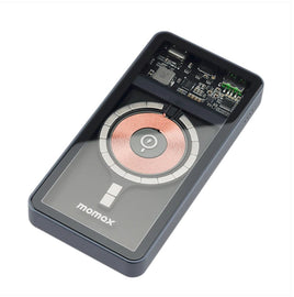 Q.Mag Power+ 透明磁吸無線充電尿袋流動電源 10000mAh IP100MFIE