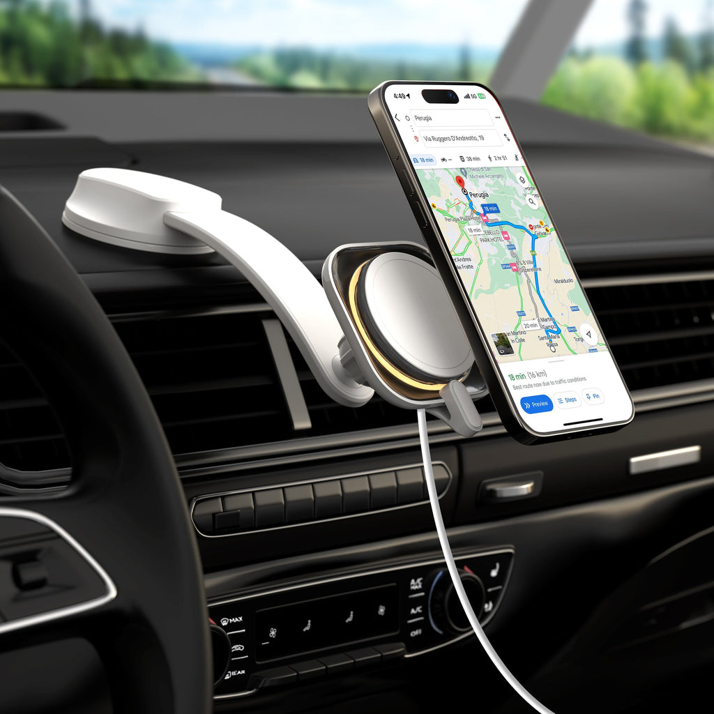 1-Charge Flow Pro MagSafe磁吸無線充電車載支架 CM28