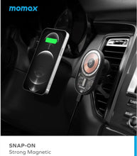 Load image into Gallery viewer, Q.Mag Mount 3 15W透明磁吸無線充電車載支架 CM20E