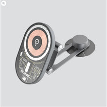 Load image into Gallery viewer, Q.Mag Mount ³X 15W 透明磁吸無線充電Tesla車載支架 CM20GSE