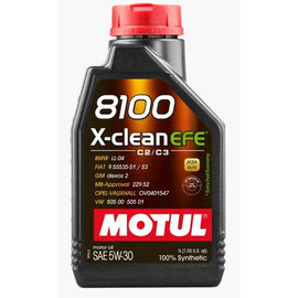 MOTUL 8100 X-CLEAN EFE C2/C3｜全合成機油【5W-30】