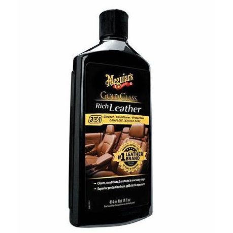 MEGUIARS Gold Class Rich Leather Lotion｜金裝皮革三合一乳液