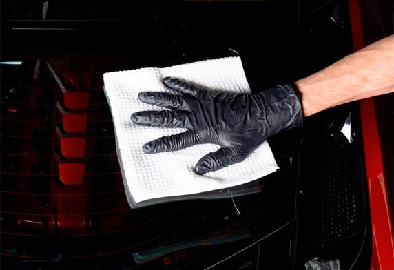 Q²M GlassWipe EVO 汽車玻璃專用抹布 40X40CM