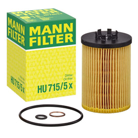 MANN-FILTER HU 715/5 x｜MANN-FILTER HU 715/5 x 引擎油隔